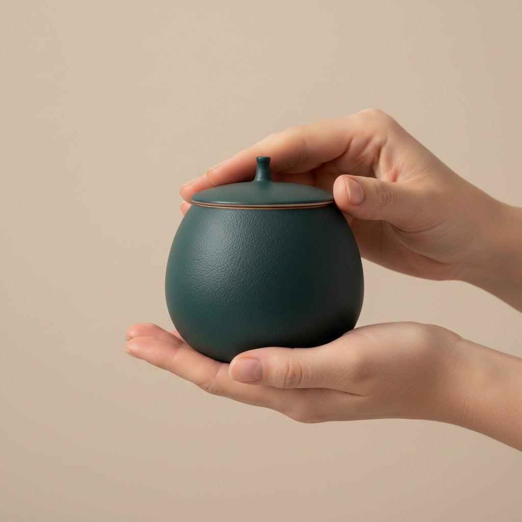 Luna urn Zwart - 250ML