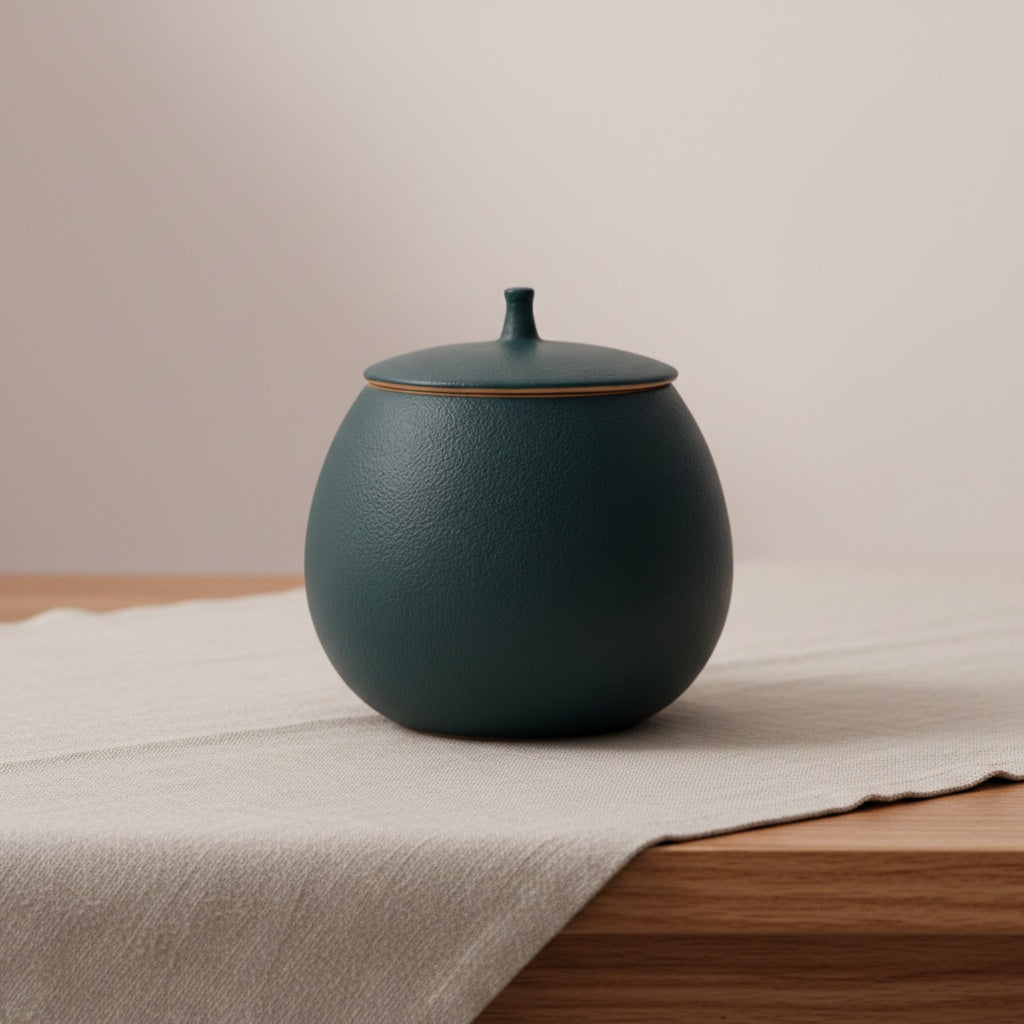 Luna urn Zwart - 250ML